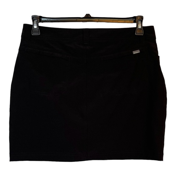 EDDIE BAUER WOMEN'S ADVENTURER 2.0 SKORT SKIRT SPORT BLACK SIZE 8 - Picture 9 of 14